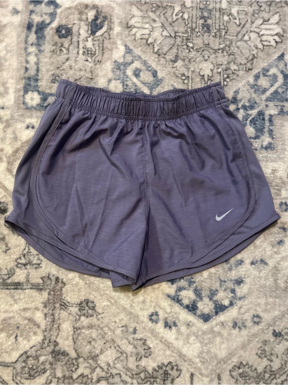 Nike Women's Purple Dri-FIT Running Shorts